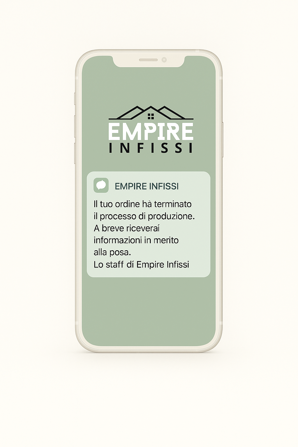 Notifica Empire Infissi